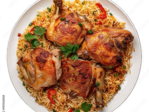 الــدجــاج و الرز