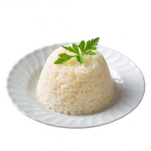صحن رز ابيض